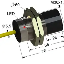 Индуктивный датчик Мега-К VB2-36M70-20N21-K