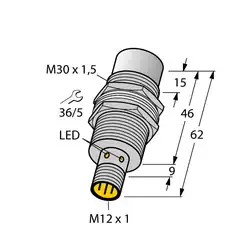 Индуктивный датчик TURCK NI30U-MT30-AP6X-H1141