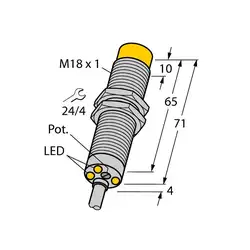 Индуктивный датчик TURCK DNI12U-M18E-AP4X3