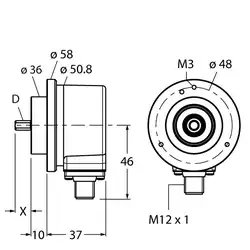 Энкодер TURCK RI-10S10C-2B2048-H1181