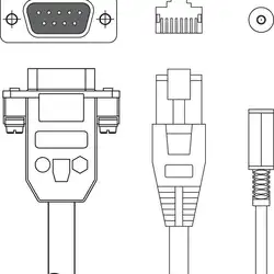 Y-образный разветвитель Leuze Electronic KDS CR-SUB-9A-RJ41-A-T0-024-C