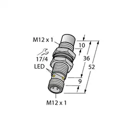Индуктивный датчик TURCK NI8U-MT12H-AN6X-H1141