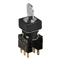 Селекторный переключатель с ключом Autonics S16KRS-4DK2C