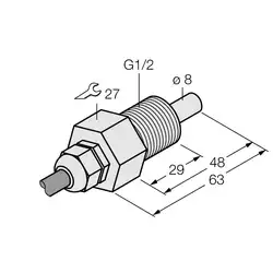 Датчик потока TURCK FCS-GL1/2T-NA