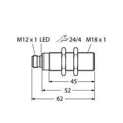 Ультразвуковой датчик TURCK RU50L-S18-AP8X-H1141