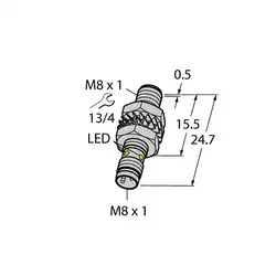 Индуктивный датчик TURCK BI3-M08KK-AN6X-V1131