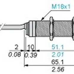 Ультразвуковой датчик Telemecanique XXV18B1NAL2