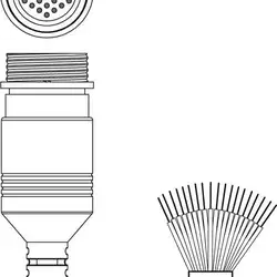 Разъем с кабелем Leuze Electronic KD S-M30-30A-V1-250