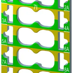 Цветные этикетки Siemens 6ES7193-6CP71-2AA0