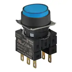 Кнопочный выключатель Autonics S16PR-E2B2C