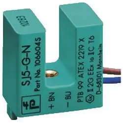 Индуктивный щелевой датчик Pepperl Fuchs SJ5-G-N