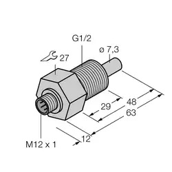 Датчик потока TURCK FCS-GL1/2A4-NAEX0-H1141/A