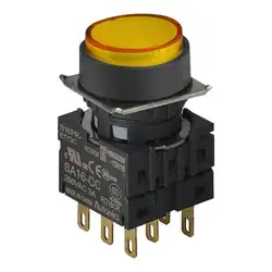 Кнопочный выключатель Autonics S16PR-E2Y3C