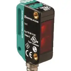 Лазерный датчик расстояния Pepperl Fuchs OMT100-R100-2EP-IO-V31