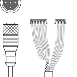 Соединительный кабель Leuze Electronic KB JST-M12A-5P-3000