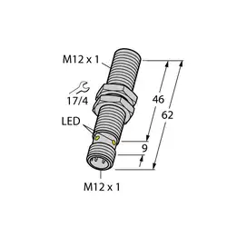 Индуктивный датчик TURCK BI2U-MT12E-AD4X-H1144