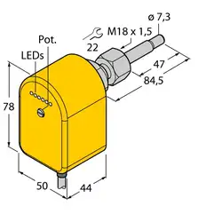 Датчик потока TURCK FCST-A4P-VRX/230VAC