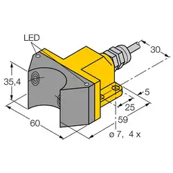 Индуктивный датчик TURCK NI4-DSU35-2Y1X2