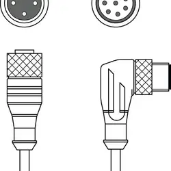 Соединительный кабель Leuze Electronic CB-M12-CC30