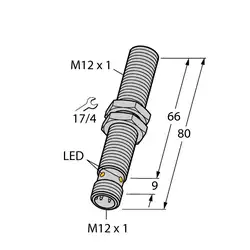 Индуктивный датчик TURCK BI4U-M12-VP6X-H1141 L80