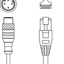 Соединительный кабель Leuze Electronic KSS ET-M12-4A-RJ45-A-P7-010