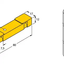 Индуктивный датчик TURCK NI20U-TS12-AP6X2-V1131