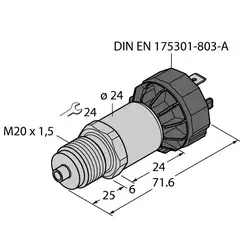 Датчик давления TURCK PT16A-1020-I2-DA91