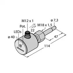 Датчик потока TURCK FCST-A4-AP8X-H1141