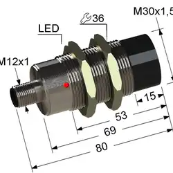 Индуктивный датчик Мега-К VB2-30M80-15N84-C27