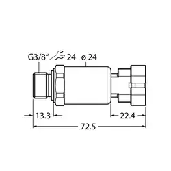 Датчик давления TURCK PT600R-2145-I2-AMPS1.5