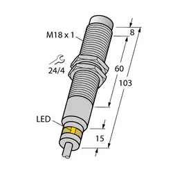Индуктивный датчик TURCK NI7-EM18D-VP6X/S120