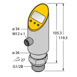 Датчик давления TURCK PS025V-609-2UPN8X-H1141