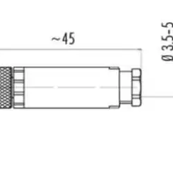 Разъем NEFTIM NEAM8FC4001B