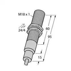 Индуктивный датчик TURCK BI5-EM18-AP6/S907