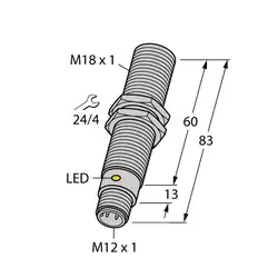 Емкостной датчик TURCK BC5-M18-RP4X-H1141/S250