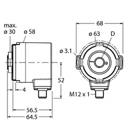 Энкодер TURCK RM-35H12E-3C25B-H1181