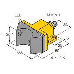 Индуктивный датчик TURCK NI4-DSU35-2AP4X2-H1141
