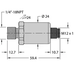 Датчик давления TURCK PT600R-2103-I2-H1143
