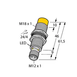 Индуктивный датчик TURCK NI15U-M18M-VP44X-H1141