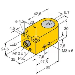 Кольцевой датчик TURCK BI6R-W30-DAP6X-H1141