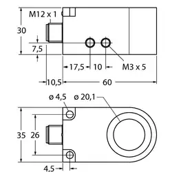 Кольцевой датчик TURCK BI20R-W30-DAP6X-H1141