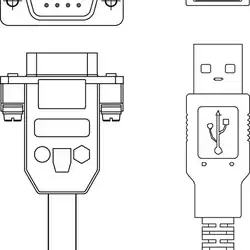 Соединительный кабель Leuze Electronic KB-RS232-USB