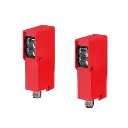 Оптические датчики Leuze Electronic в раздельном прямоугольном корпусе серии 92 приемник-передатчик