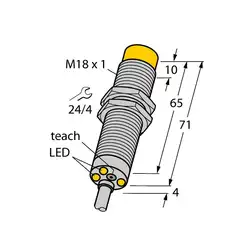 Индуктивный датчик TURCK DTNI12U-M18E-AP4X3