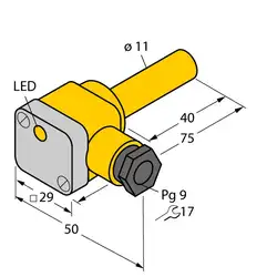 Индуктивный датчик TURCK NI5-K11SK-AP6X