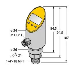 Датчик давления TURCK PS010V-303-2UPN8X-H1141