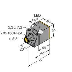 Индуктивный датчик TURCK NI35U-CK40-ADZ30X2-B1131