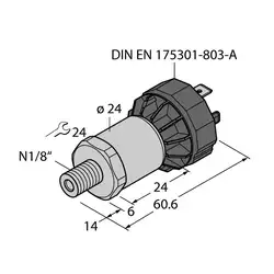 Датчик давления TURCK PT20PSIG-1014-U1-DA91/X
