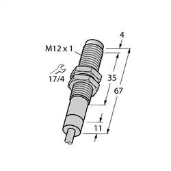 Индуктивный датчик TURCK NI4-EM12WD-AP6/S929