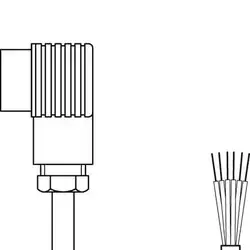 Разъем с кабелем Leuze Electronic BK7 KB-092-12000- 6